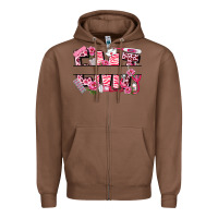 Chestnut breast cancer emt emergency medical technician Zipper Hoodie - LillyAllenDesigns