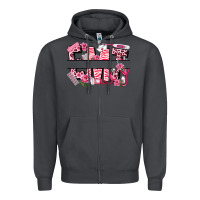 Smoke breast cancer emt emergency medical technician Zipper Hoodie - LillyAllenDesigns