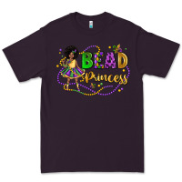 Plum bead princess mardi gras Premium Tee - LillyAllenDesigns