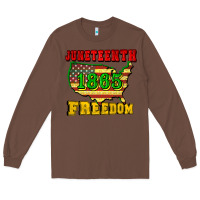Chestnut juneteenth 1865 freedom Long Sleeve Tee - CowGirlArtShop