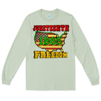 Matcha juneteenth 1865 freedom Long Sleeve Tee - CowGirlArtShop