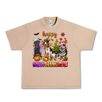 Burro happy hallothanksmas dogs Urban Heavy Tee - texasbilliewilder