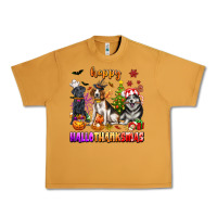 Peanut Butter happy hallothanksmas dogs Urban Heavy Tee - texasbilliewilder