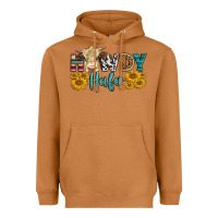Meerkat Western Howdy Heifer With Simmental Cow Heavyweight Hoodie - LillyAllenDesigns