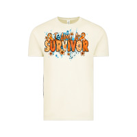 Vintage Arctic I am a survivor orange ribbon Kidney Cancer Vintage Tee - NancyCooperArtShop