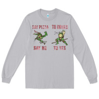 Moon Dust say pizza to drugs say no to yes Long Sleeve Tee - tuanDangUi