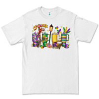 White obsessive cup disorder mardi gras Premium Tee - LillyAllenDesigns