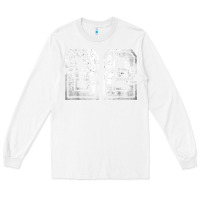 White Number 22 Sports Jersey Lucky No. Birthday Age Vintage Long Sleeve Tee - tuanDangUi