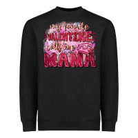 Black My favorite calls me mama Mother's Day Heavyweight Sweatshirt - FaDigitalArtStudio