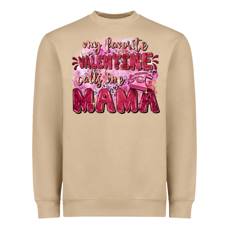 My Favorite Calls Me Mama Mother's Day Heavyweight Sweatshirt by FaDigitalArtStudio | Teevron