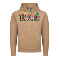 Vintage Coffee Autism Teacher Vintage Hoodie - NancyCooperArtShop