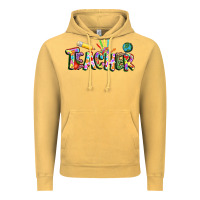 Vintage Mustard Autism Teacher Vintage Hoodie - NancyCooperArtShop