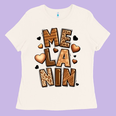 Melanin Ladies Tee Designed By Lillyallendesigns