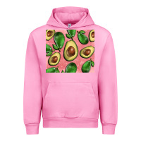 Fuchsia Pink avacado pink tumbler Urban Hoodie - BarkalooDesign