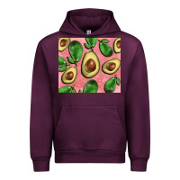 Mauve Wine avacado pink tumbler Urban Hoodie - BarkalooDesign