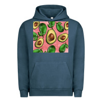 Pigment Midnight Navy avacado pink tumbler Urban Hoodie - BarkalooDesign