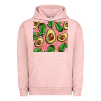 Pigment Salmon avacado pink tumbler Urban Hoodie - BarkalooDesign
