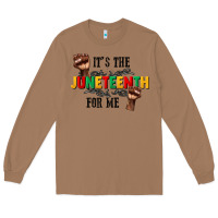 Toasted Coconut its the juneteenth for me Long Sleeve Tee - CowGirlArtShop