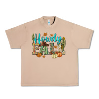Burro Western howdy Fall Urban Heavy Tee - NancyCooperArtShop