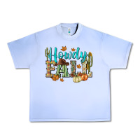 Grape Ice Western howdy Fall Urban Heavy Tee - NancyCooperArtShop