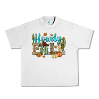 Lunar Rock Western howdy Fall Urban Heavy Tee - NancyCooperArtShop