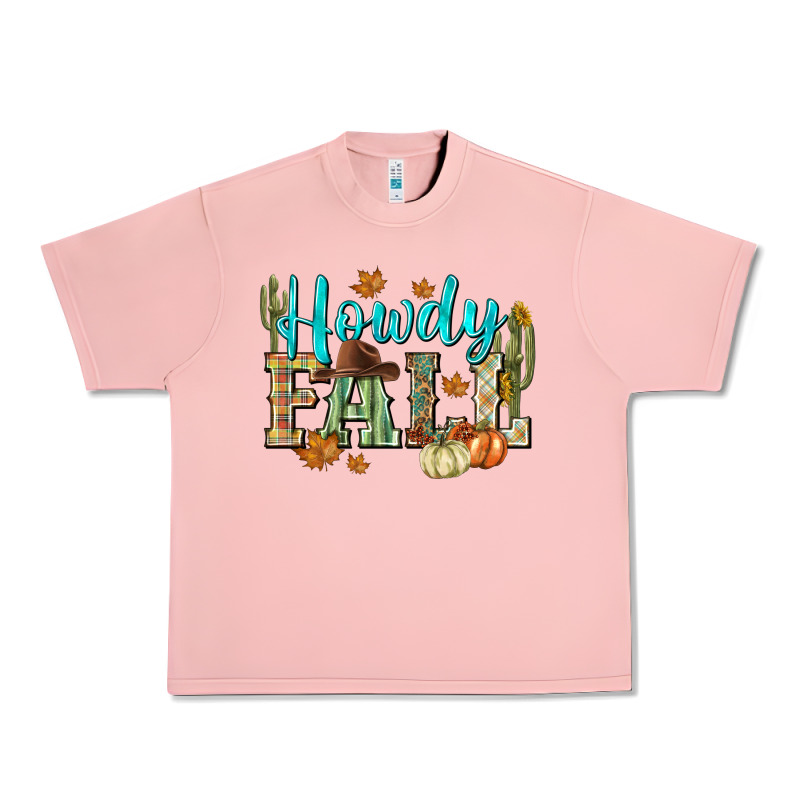 Western Howdy Fall Urban Heavy Tee by NancyCooperArtShop | Teevron