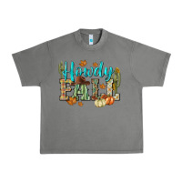 Tornado Western howdy Fall Urban Heavy Tee - NancyCooperArtShop