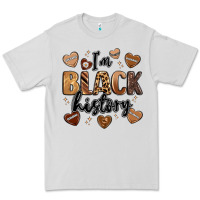 Dove Grey i'm black history Premium Tee - LillyAllenDesigns