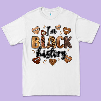 I'm Black History Premium Tee Designed By Lillyallendesigns