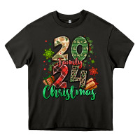 Asphalt 2024 family christmas Heavy Core Tee - MaliasSmallBusiness