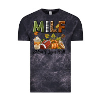 Cloud Black Milf Man I Love Fall Vintage Tee - texasbilliewilder