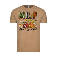 Milf Man I Love Fall Vintage Tee | Teevron