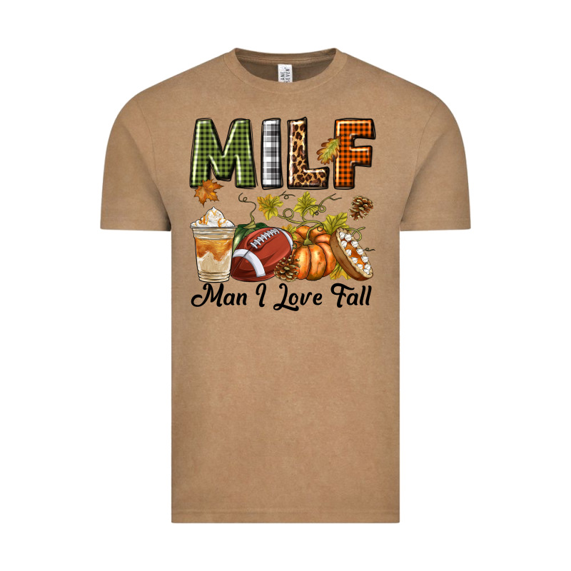 Milf Man I Love Fall Vintage Tee by texasbilliewilder | Teevron