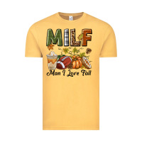 Vintage Mustard Milf Man I Love Fall Vintage Tee - texasbilliewilder