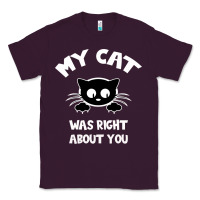 Plum My Cat Was Right About You Classic Tee - Bettercallsaul