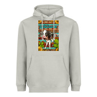 Moon Dust Welcome Cute Baby Calf Heavyweight Hoodie - LillyAllenDesigns