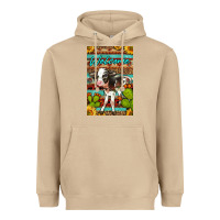 Mushroom Welcome Cute Baby Calf Heavyweight Hoodie - LillyAllenDesigns