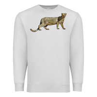 Dove Grey Jaguarundi Premium Sweatshirt - LillyAllenDesigns