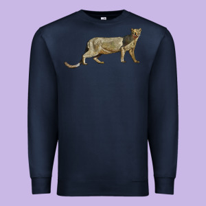 Jaguarundi Premium Sweatshirt Designed By Lillyallendesigns
