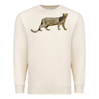 Sandshell Jaguarundi Premium Sweatshirt - LillyAllenDesigns