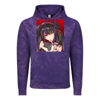 Cloud Purple tokisaki kurumi Vintage Hoodie - tuanDangUi