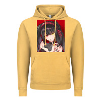 Vintage Mustard tokisaki kurumi Vintage Hoodie - tuanDangUi