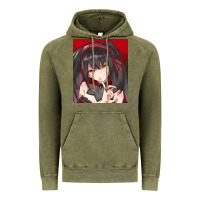 Vintage Olive tokisaki kurumi Vintage Hoodie - tuanDangUi