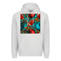 Dove Grey american football helmet with leopard and gemstone Premium Hoodie - BundleAndBundleShop