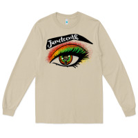 Mushroom juneteenth eyelash cowgirl Long Sleeve Tee - CowGirlArtShop