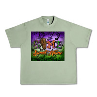 Oil Green Home sweet home Urban Heavy Tee - NancyCooperArtShop