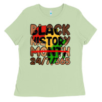 Matcha black history month Ladies Tee - LillyAllenDesigns