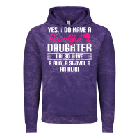Cloud Purple Father Yes I Do Have A Beautiful Daughter Vintage Hoodie - tuanDangUi
