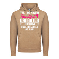 Vintage Coffee Father Yes I Do Have A Beautiful Daughter Vintage Hoodie - tuanDangUi