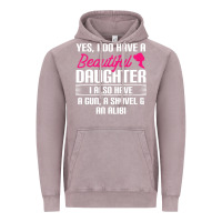 Vintage Zinc Father Yes I Do Have A Beautiful Daughter Vintage Hoodie - tuanDangUi